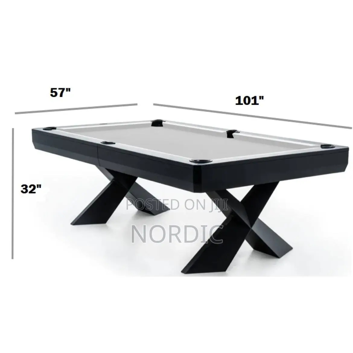 Spencer Marston 8ft Andorra Dining Pool Table