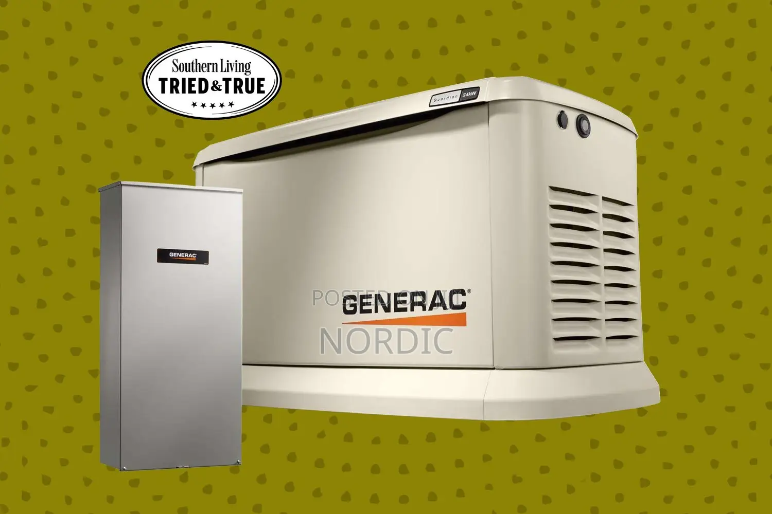 Generac Guardian 26kw Home Standby Generator With Transfer Switch
