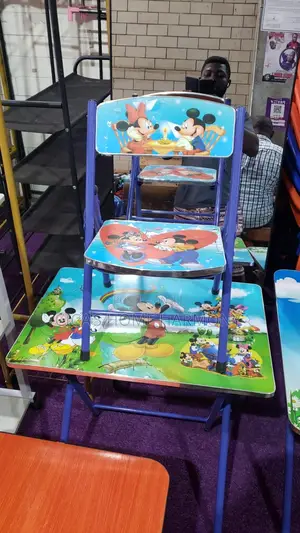 Kids Cartoon Multipurpose Table and Chair Set