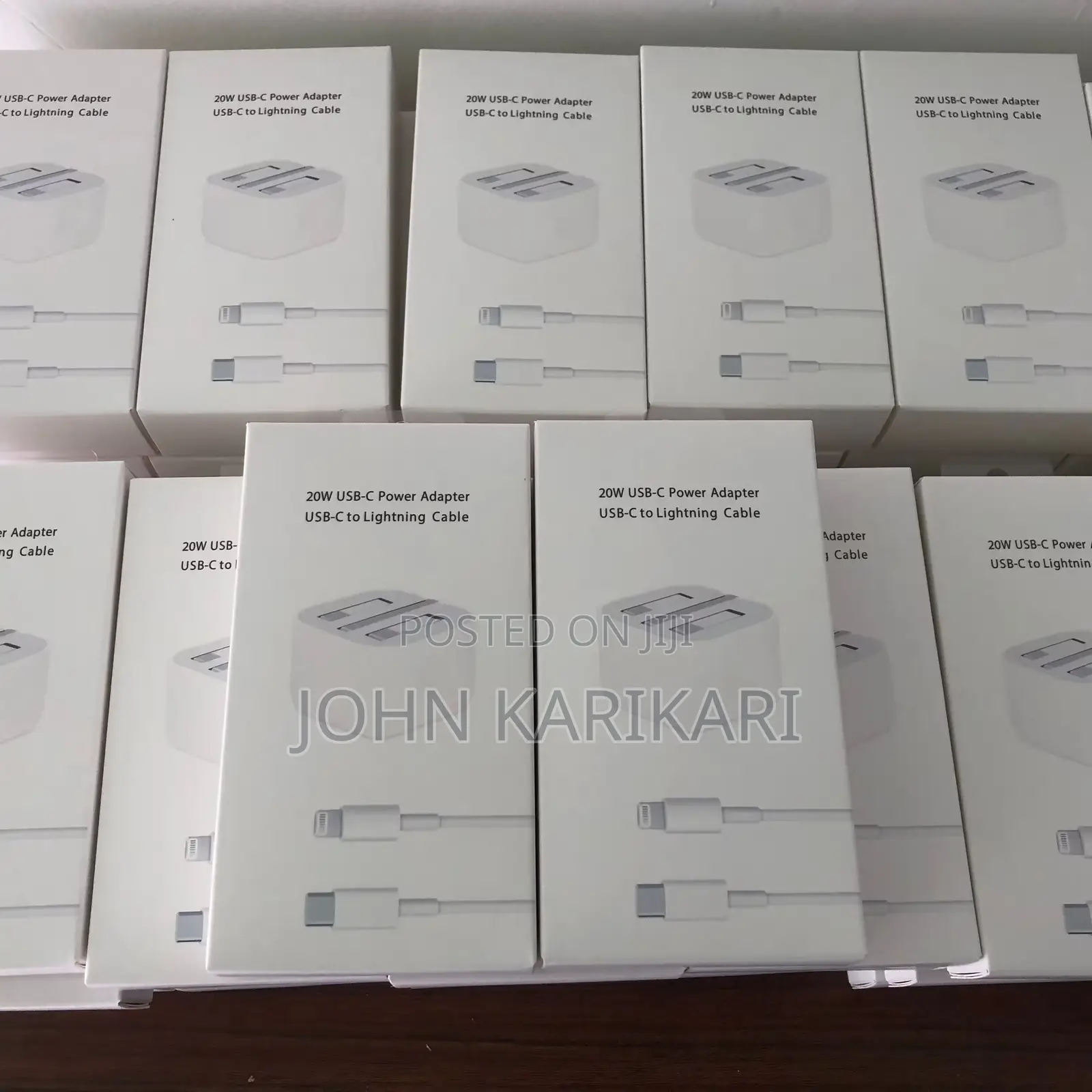 20w Usb-C Fast Charger + Lightning Cable