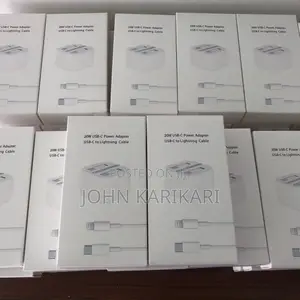 20w Usb-C Fast Charger + Lightning Cable