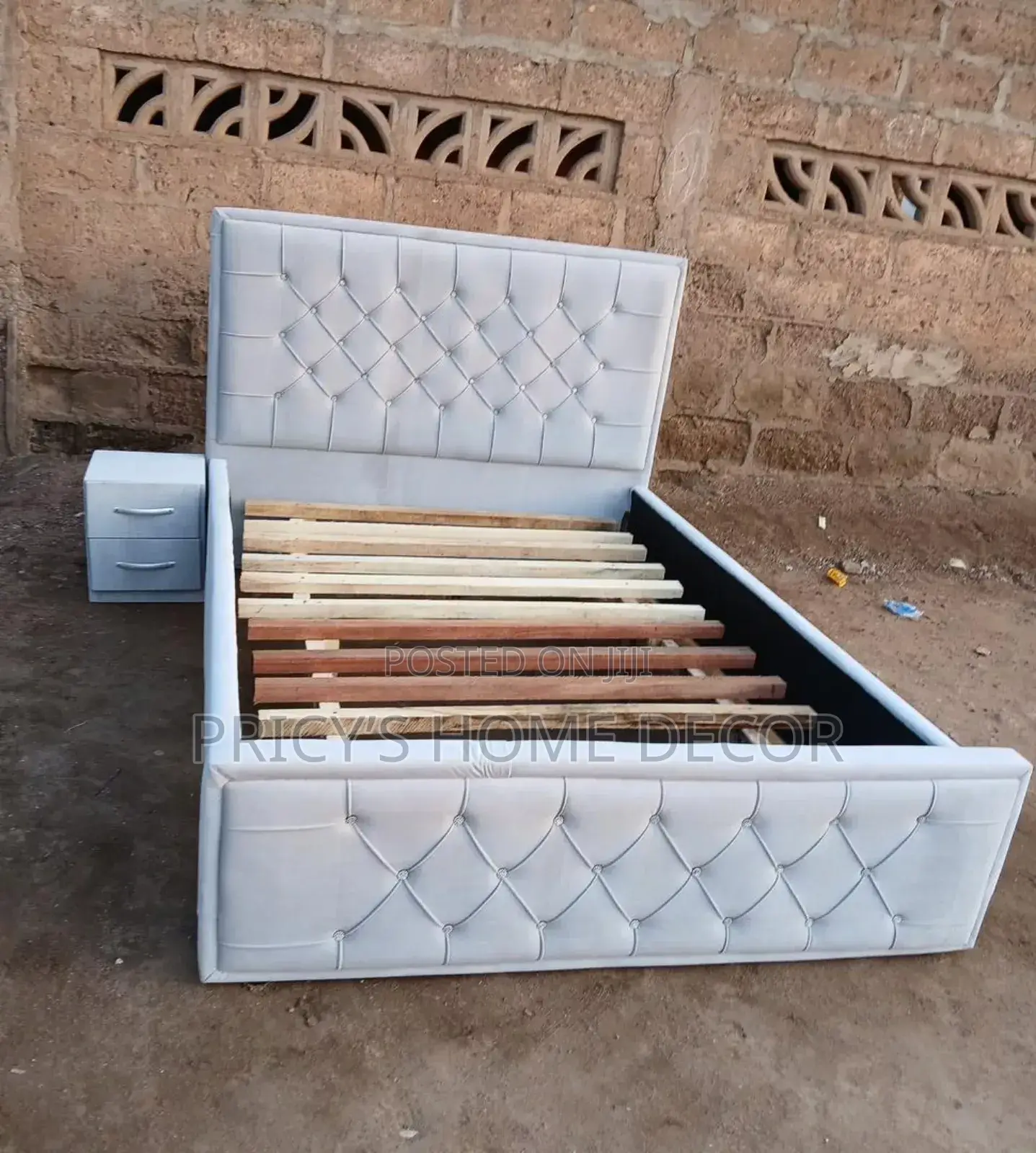 Timeless Double Bedframe With Bedside Drawer Available