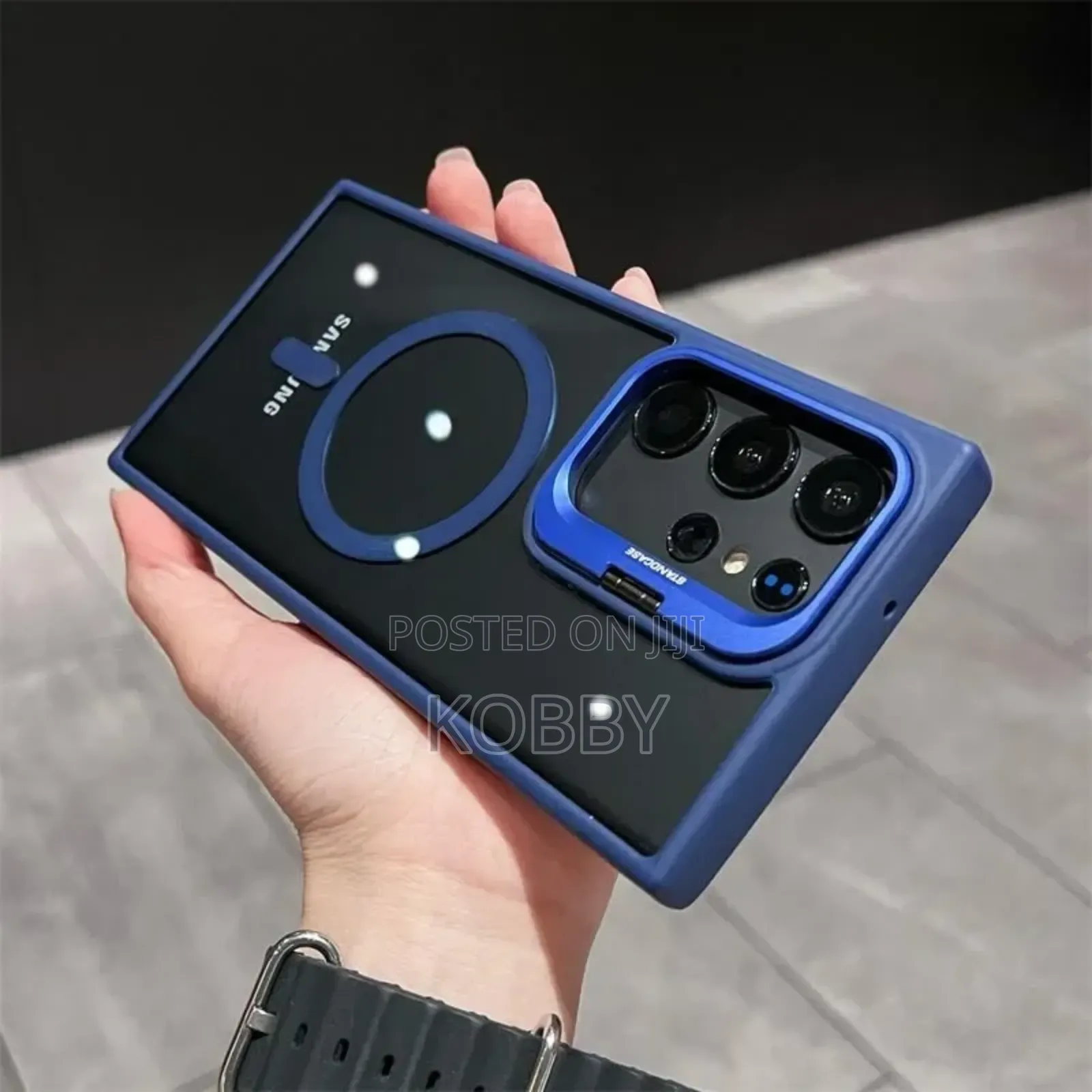 Samsung S24 Shock Case Blue