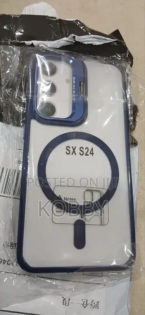 Samsung S24 Shock Case Blue