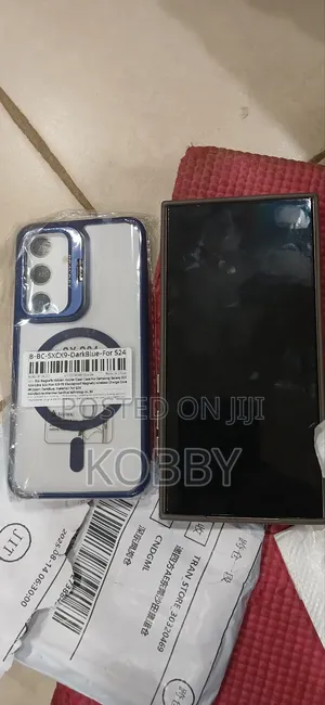 Samsung S24 Shock Case Blue