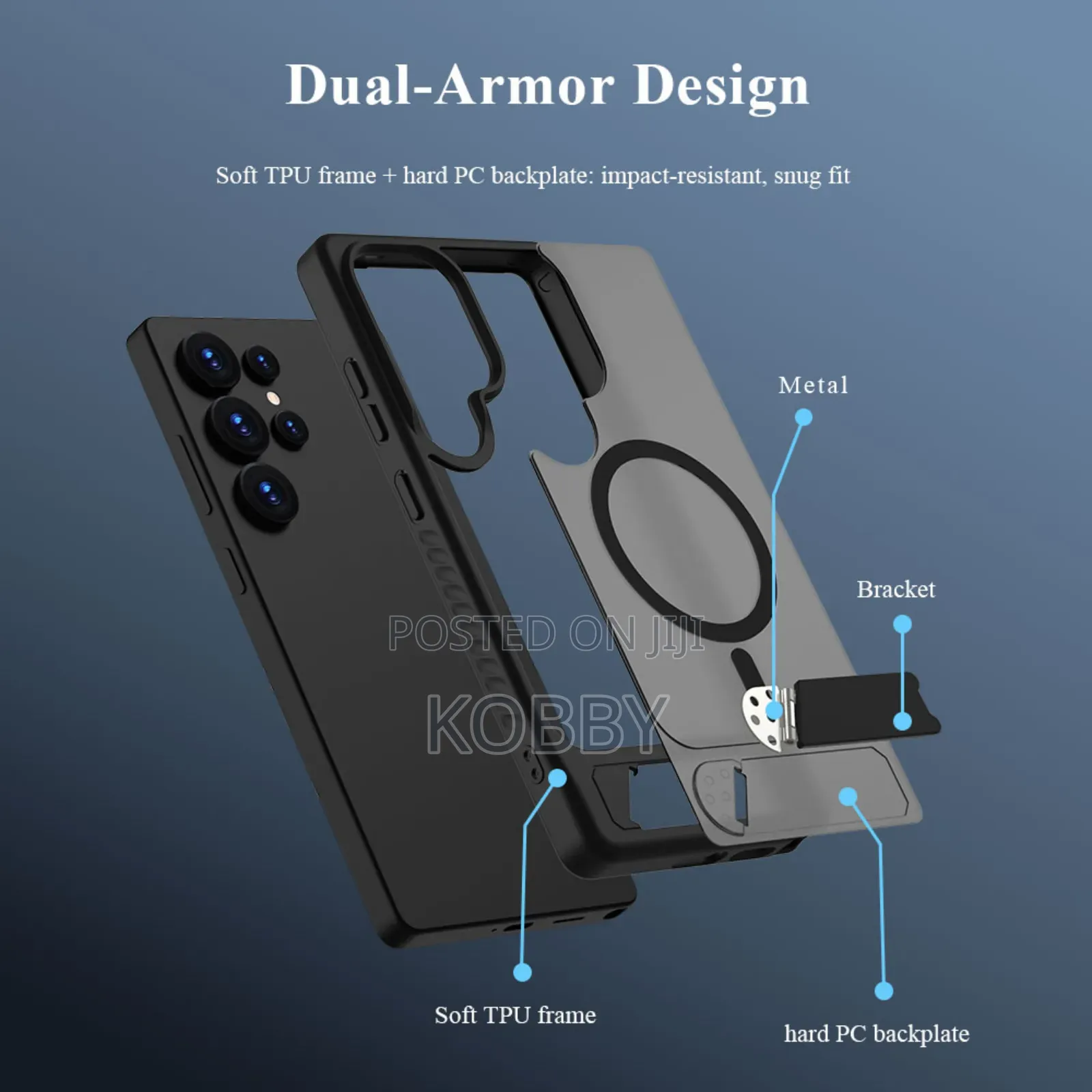 Samsung S24 / S25 Ultra Armored Rugged Case