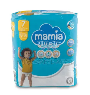 Mamia Nappies Ultra Dry Air System 22 Pack/Size 7 (Xxl)