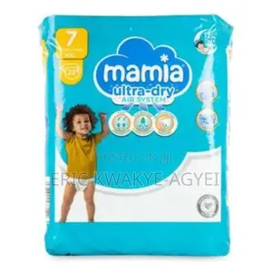 Mamia Nappies Ultra Dry Air System 22 Pack/Size 7 (Xxl)