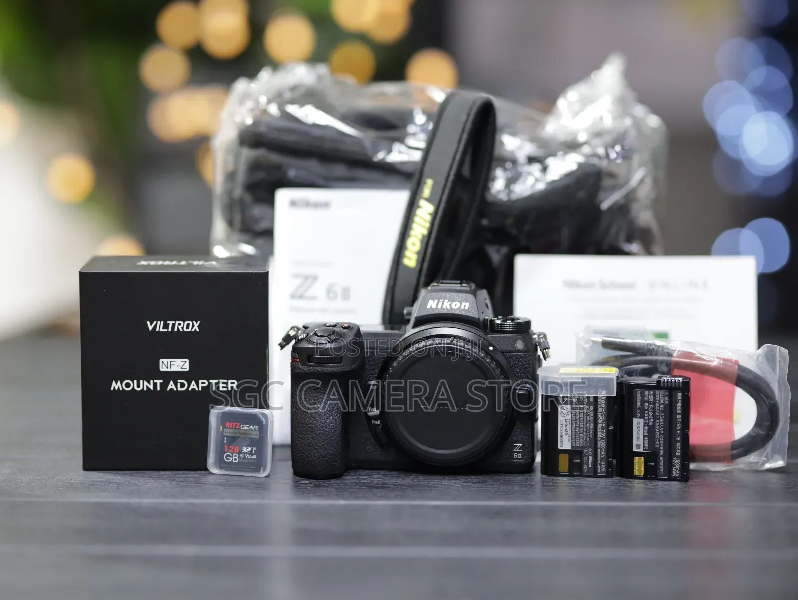Nikon Z6 Ii  + Ftz Adapted + 8months Warranty ( Home Used, Like New )