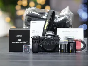 Nikon Z6 Ii  + Ftz Adapted + 8months Warranty ( Home Used, Like New )