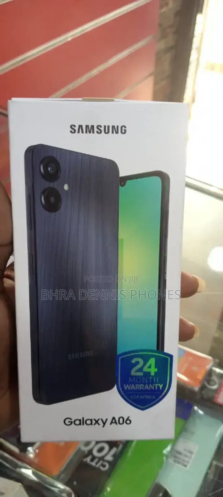 New Samsung Galaxy A06 64 GB Black