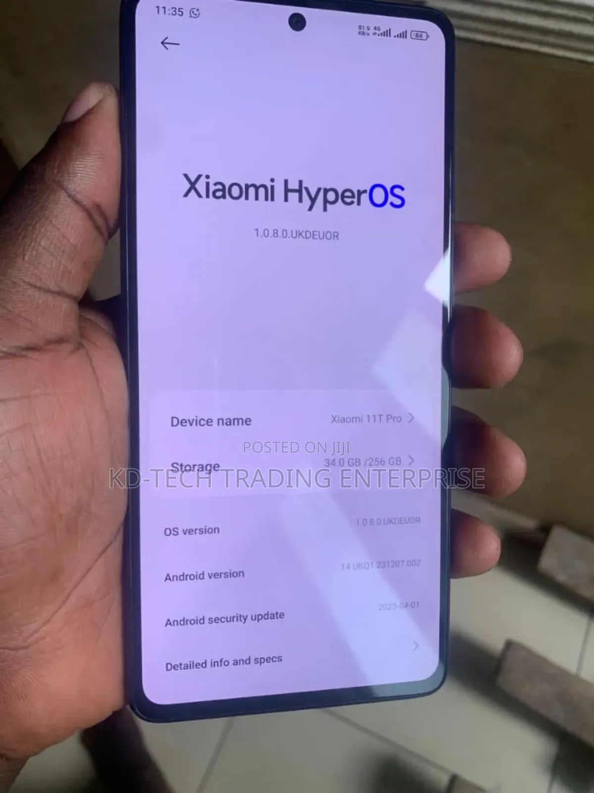 Xiaomi 11T Pro 256 GB Gray