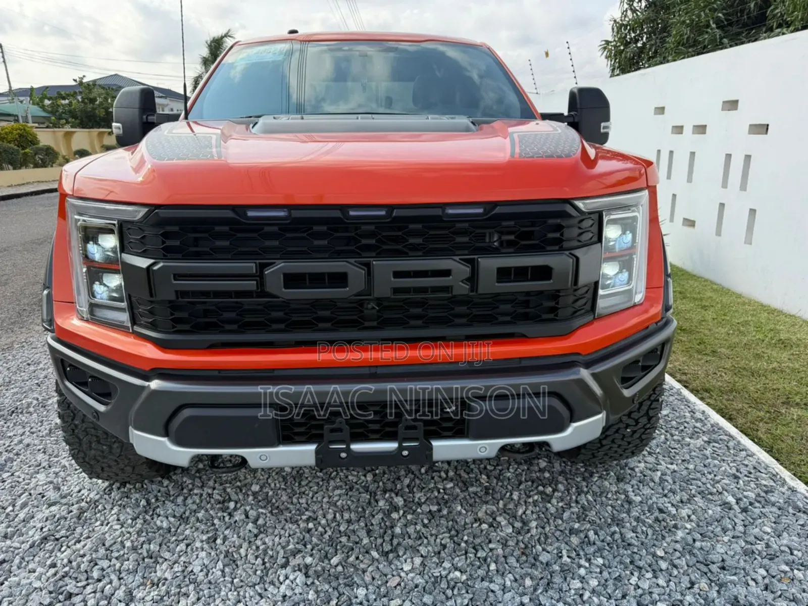 Ford F-150 Raptor 2023 Orange