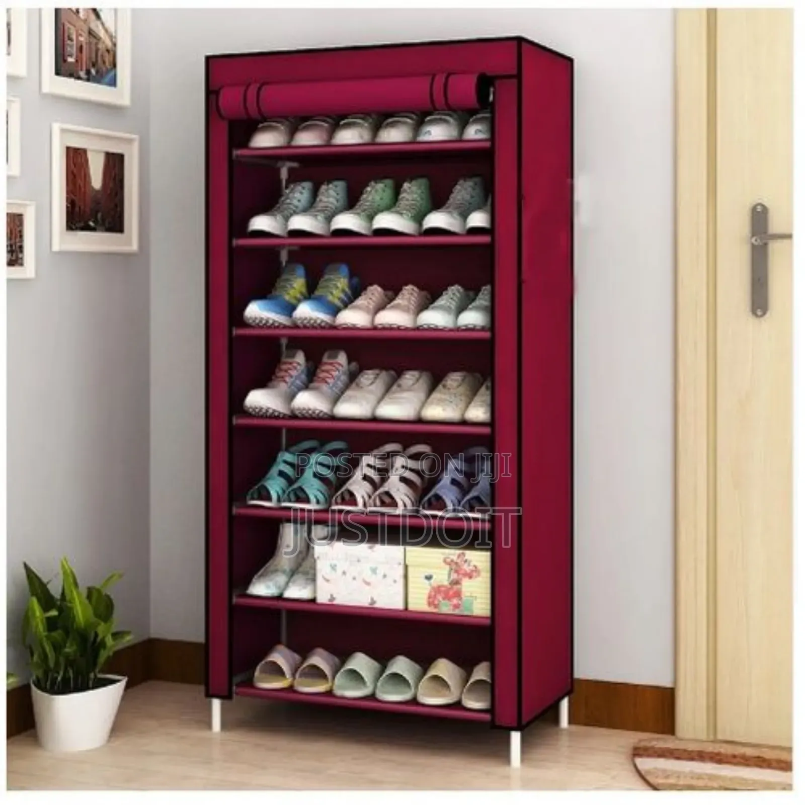 B7 7 Layer Large Capacity Shoe Storage Shelf
