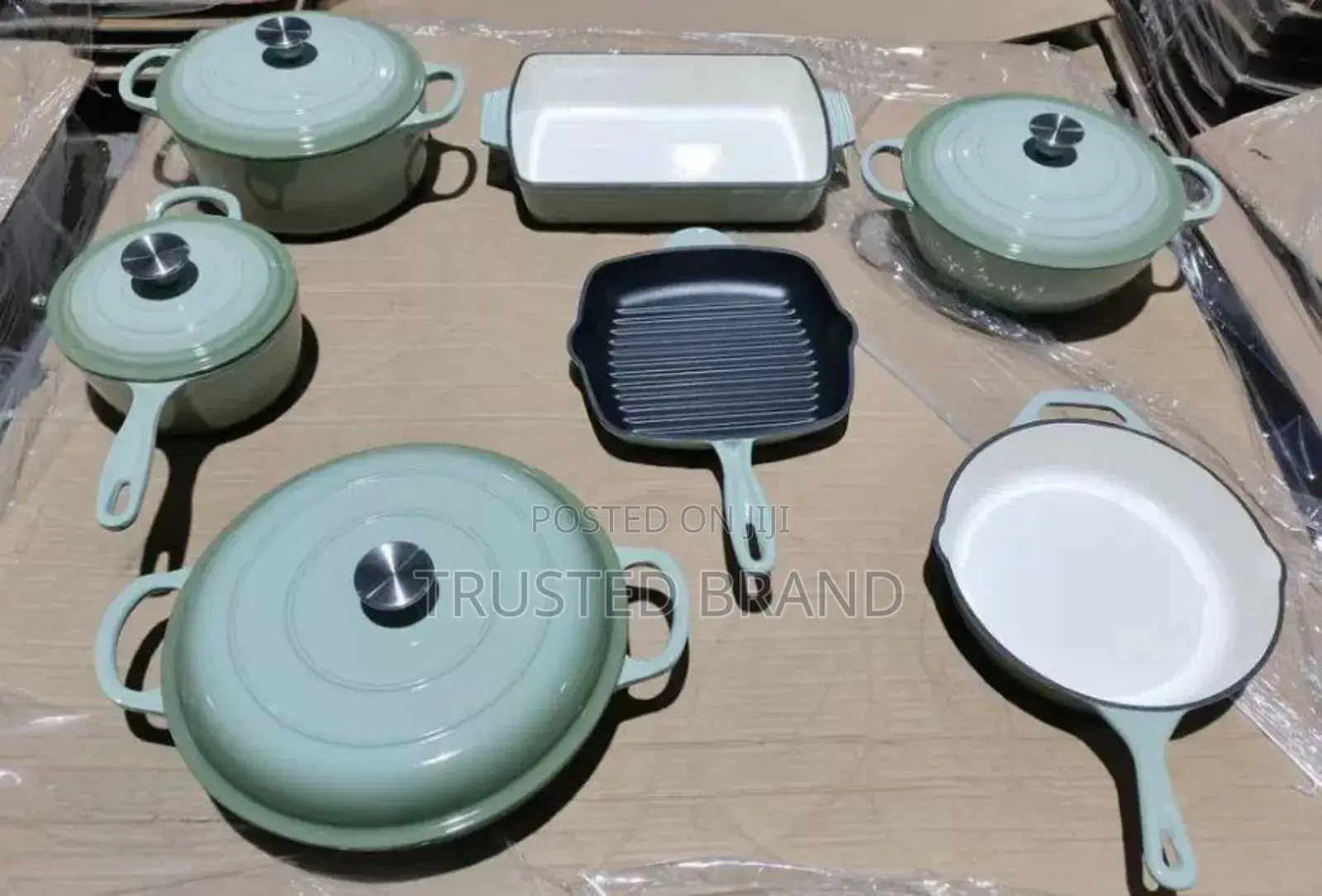 Cast Iron Cookware Set