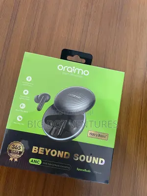 Oraimo Spacebuds Wireless Bluetooth Hybrid Anc Cancellation - Black