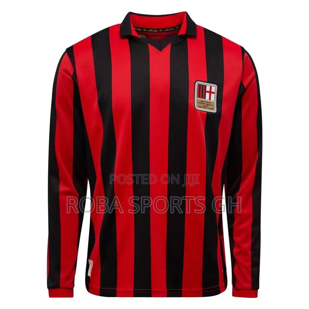 Ac Milan Stripped 125th Anniversary Jersey