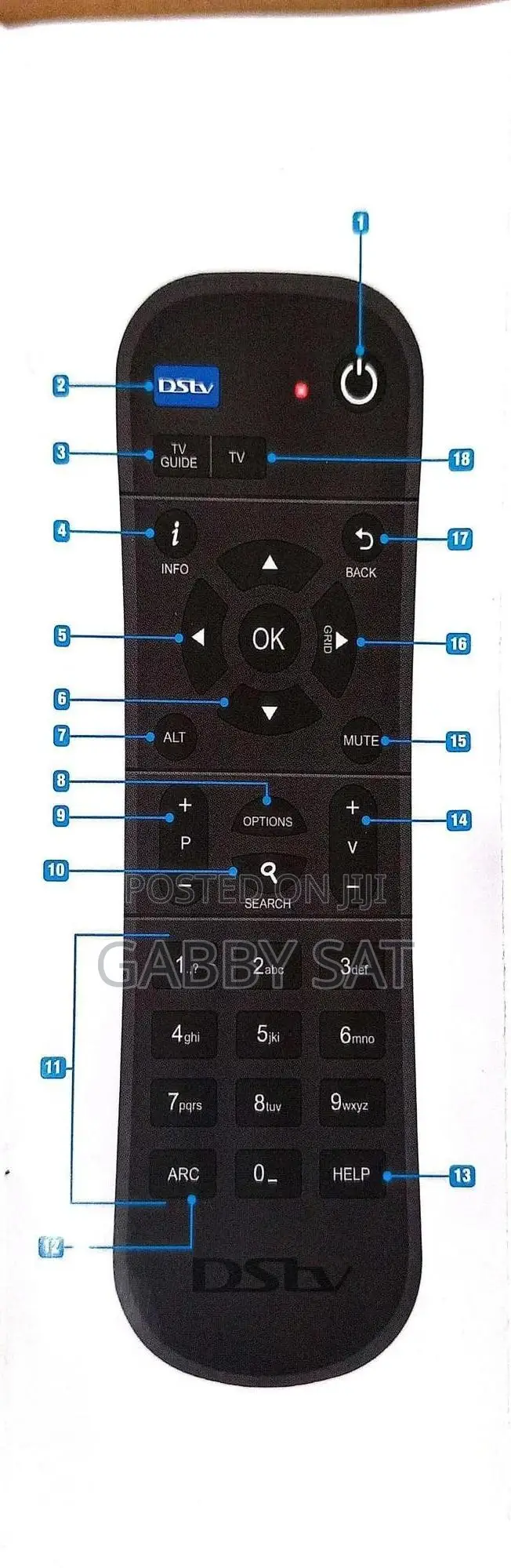 DSTV Remote Replacement