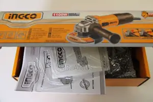 1100w Angle Grinder With Auxiliary Handle - Ag110028