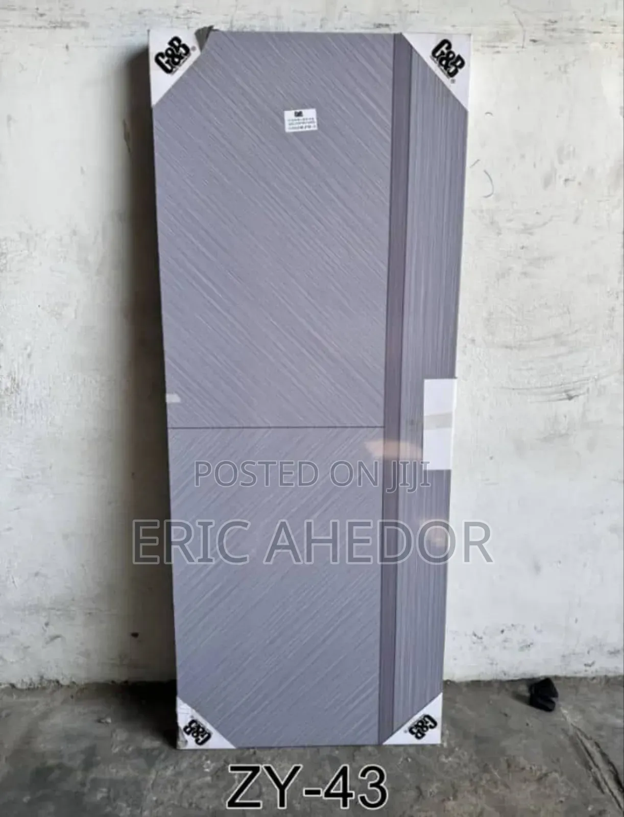 GNB Wooden Metal Smooth Door and Accessories