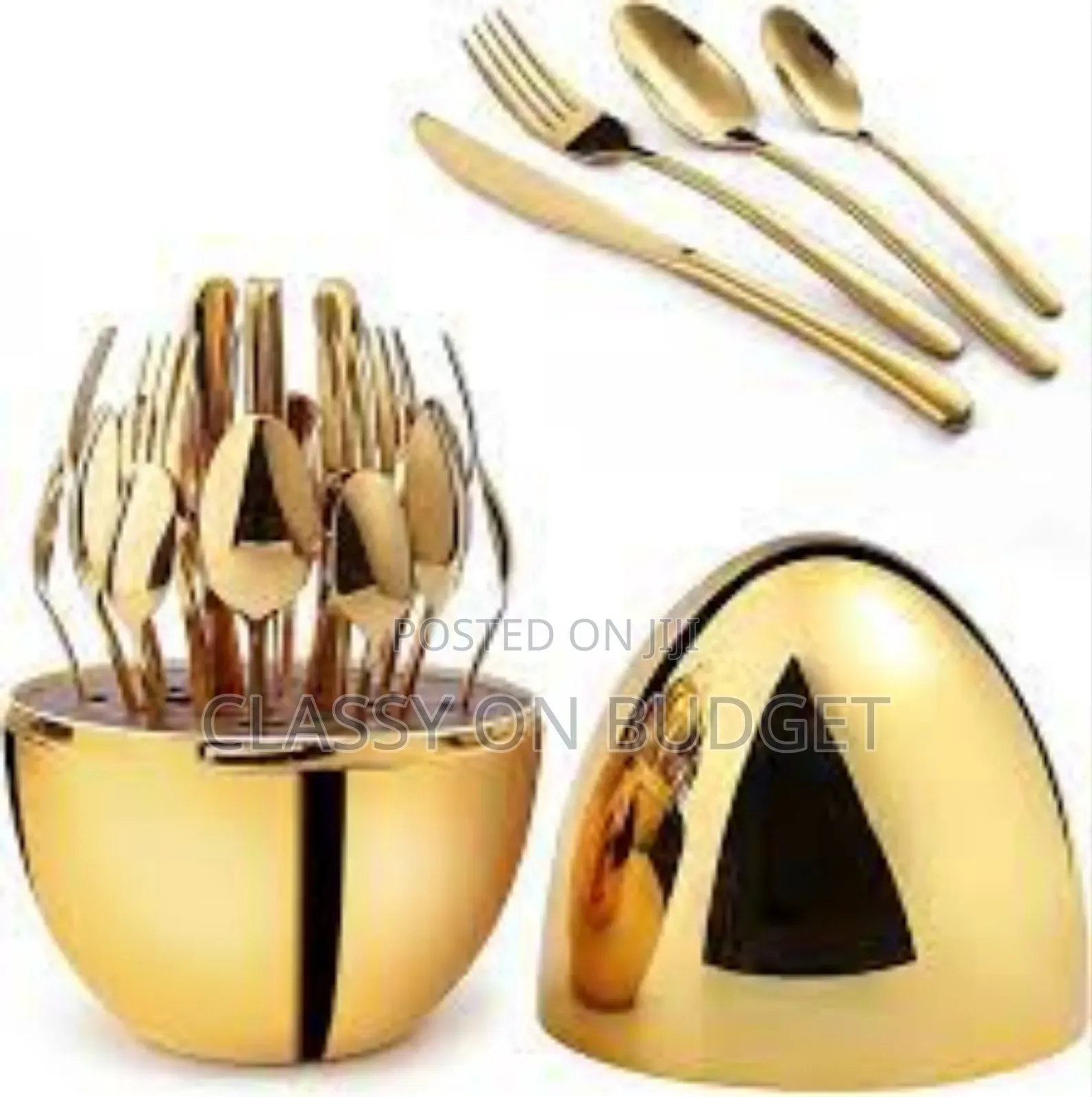 Egg Mood Cutlery Set- 24 PCS