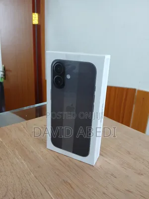 New Apple iPhone 16 128 GB Black