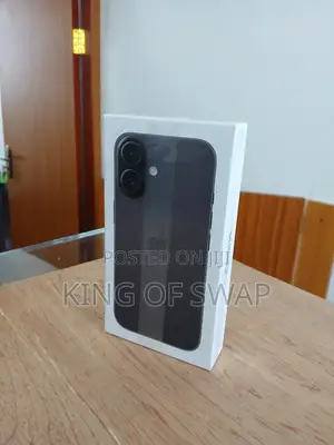 New Apple iPhone 16 128 GB Black