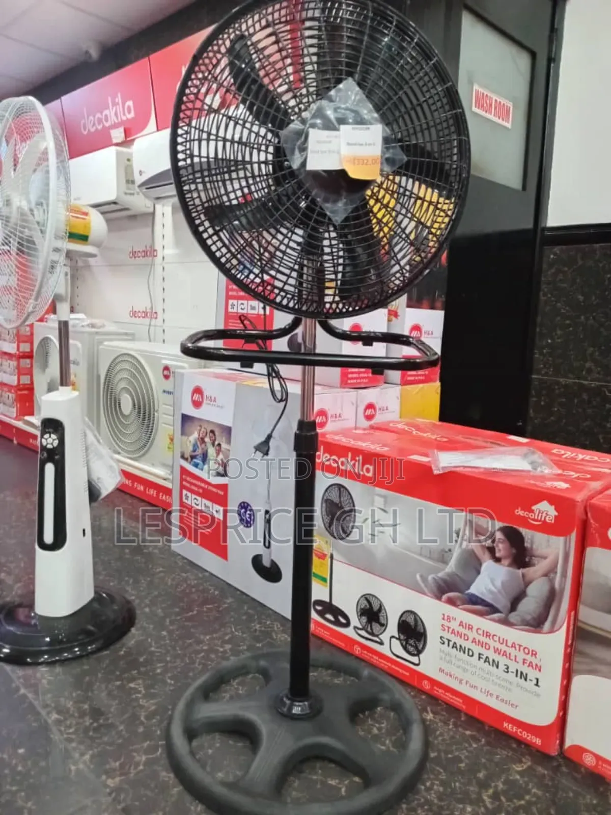 Smooth Air/Low Noise Fan-Decakila