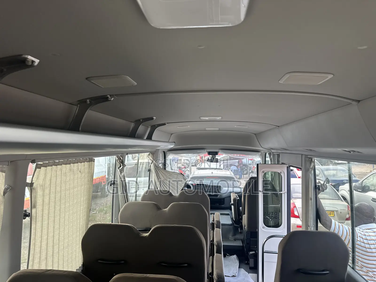 New Toyota Coaster 2024 White