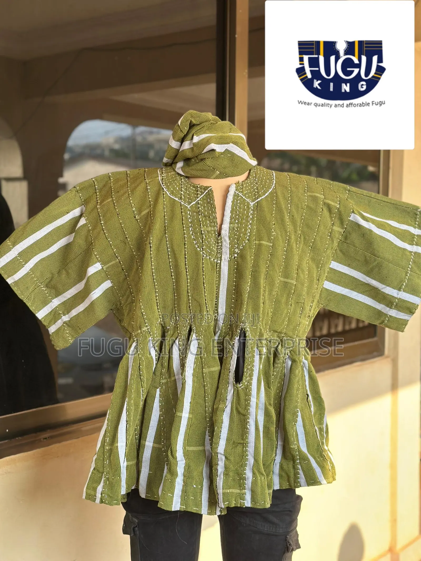 Green Design Smock