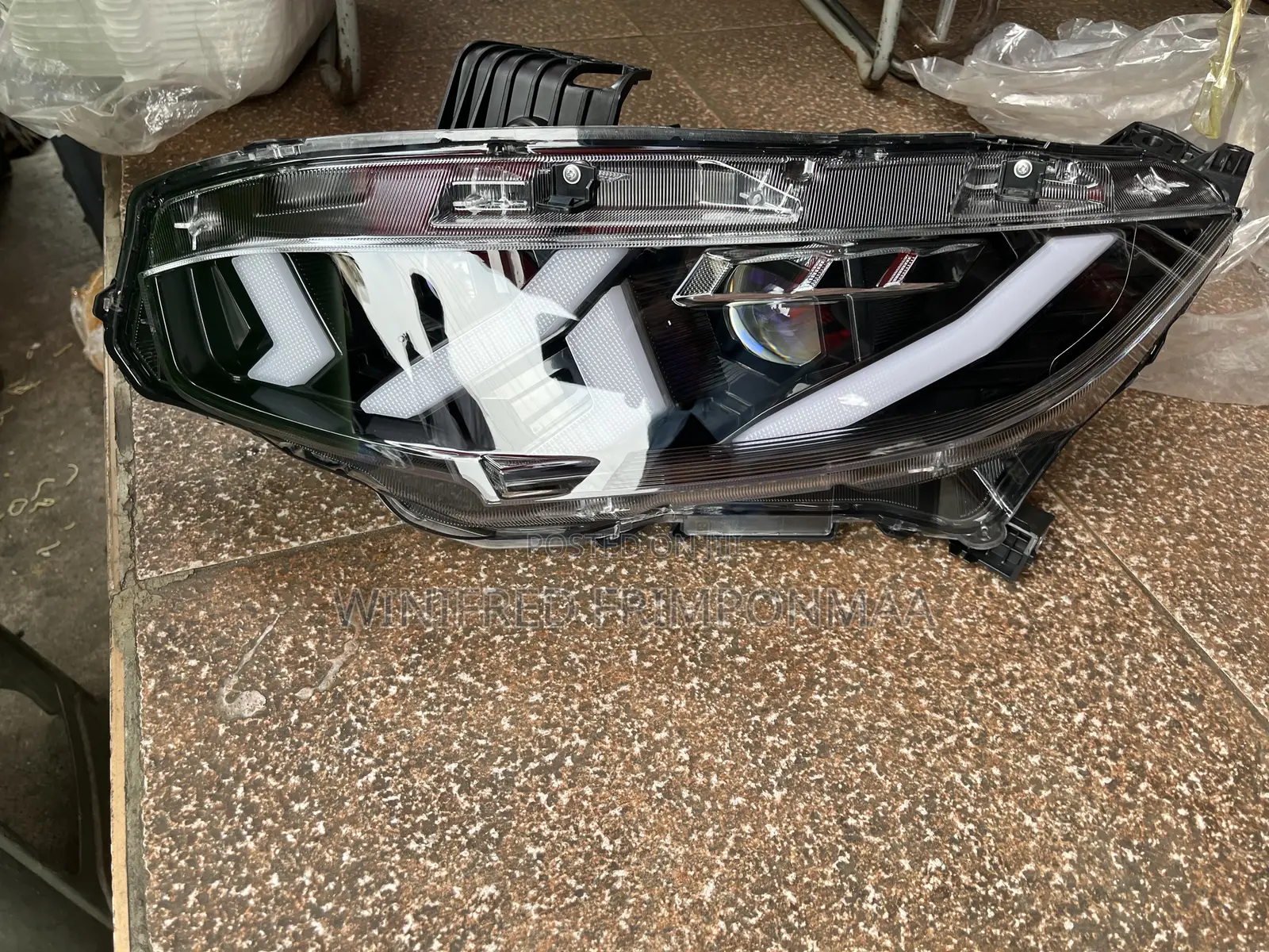 Honda Civic 2016-2018 Headlight Lamborghini Type