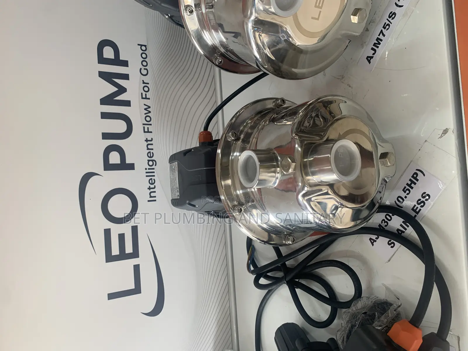 Accurate Leo 0.5hp Water Pump_stainless