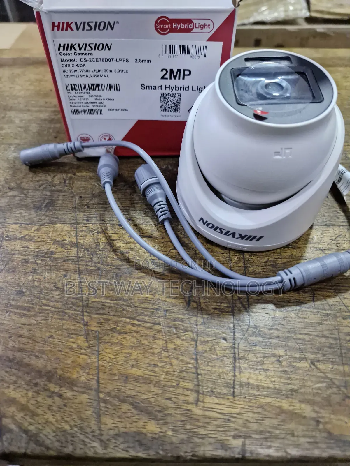 2mp Hybrid Indoor Camara With Voice and Light