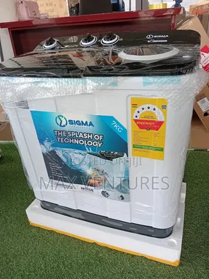 Brand New Sigma 7kg Washing Machine 5 Star Energy Rating