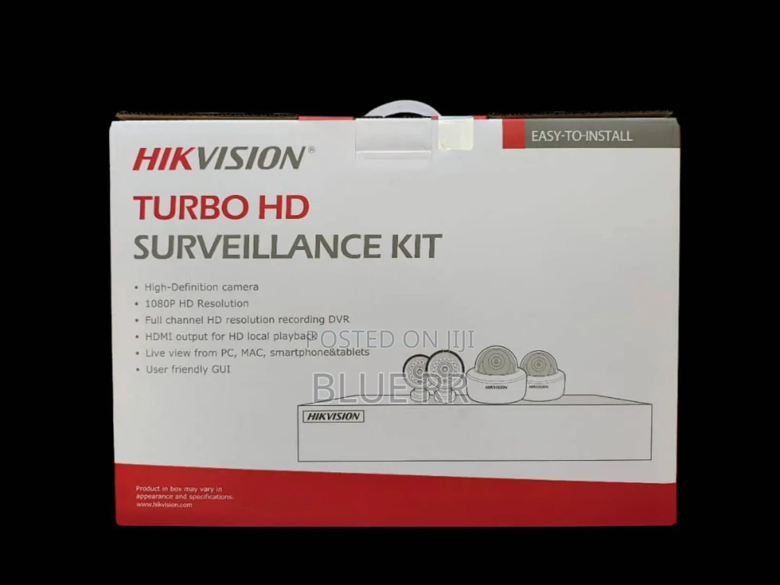 4ch Turbo Surveillance Kit (Ds-J1421/7204hghi-M1+2+2cam)