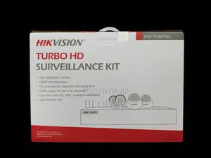 4ch Turbo Surveillance Kit (Ds-J1421/7204hghi-M1+2+2cam)