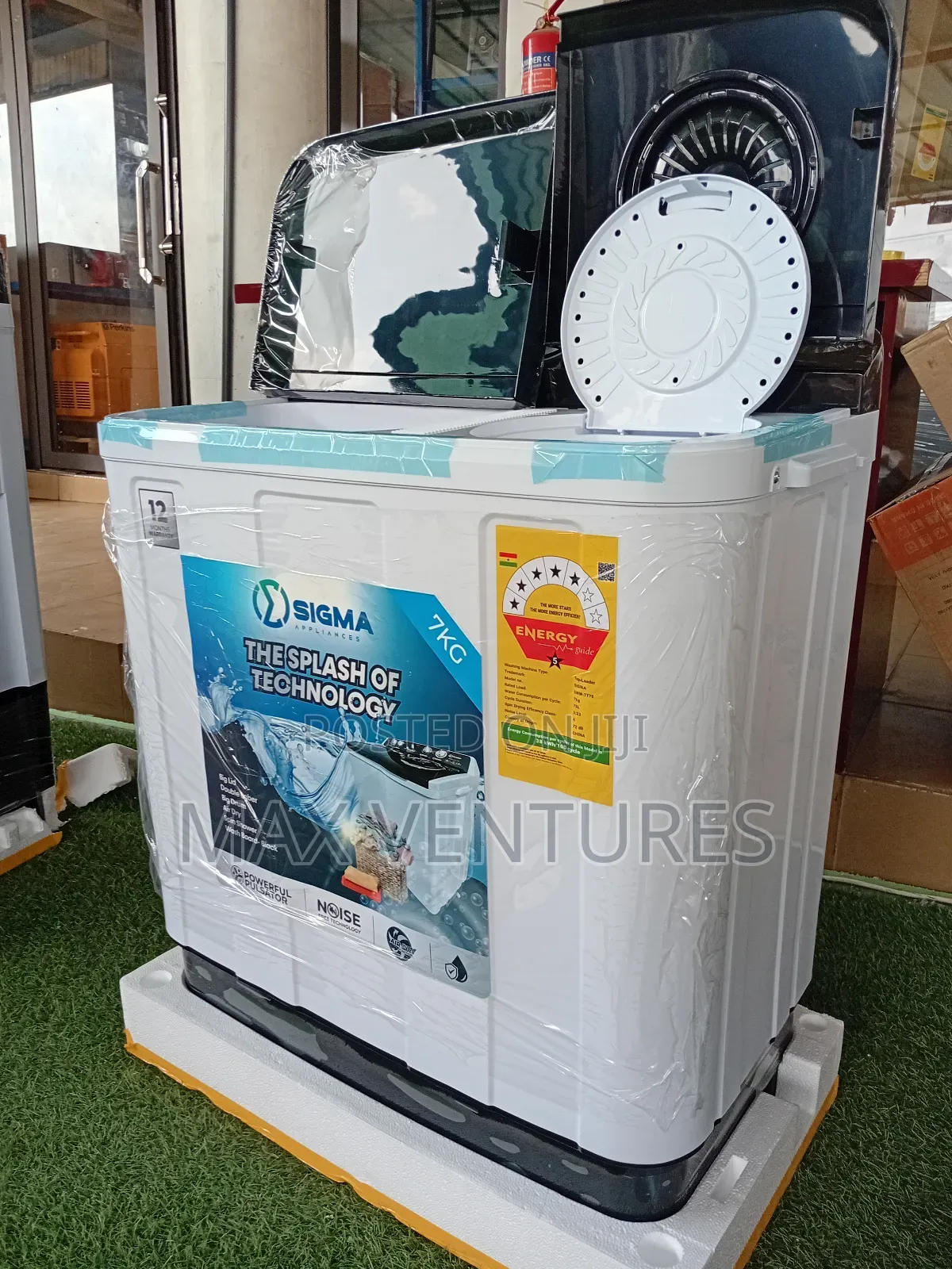7kg Semi Automatic Top Load Sigma 7kg Washing Machine Authentic