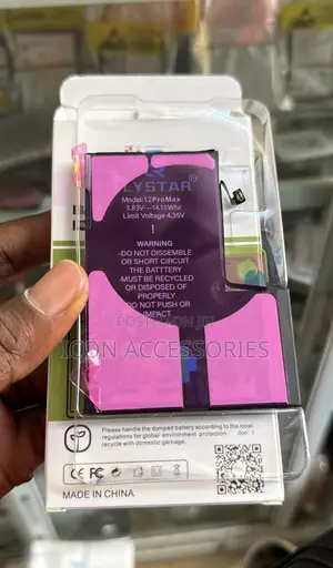 Original iPhone 12promax Battery Buy and Get Free Repair