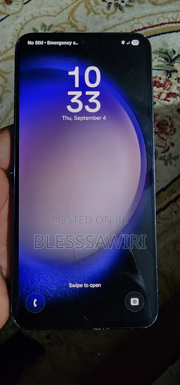 Samsung Galaxy S23 Plus 256 GB Black