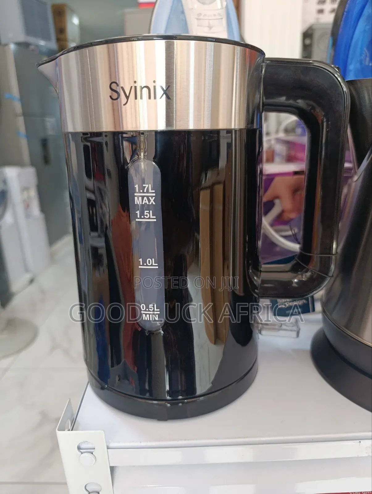 Syinix Electric Kettle Black 1.7l Q17ke1
