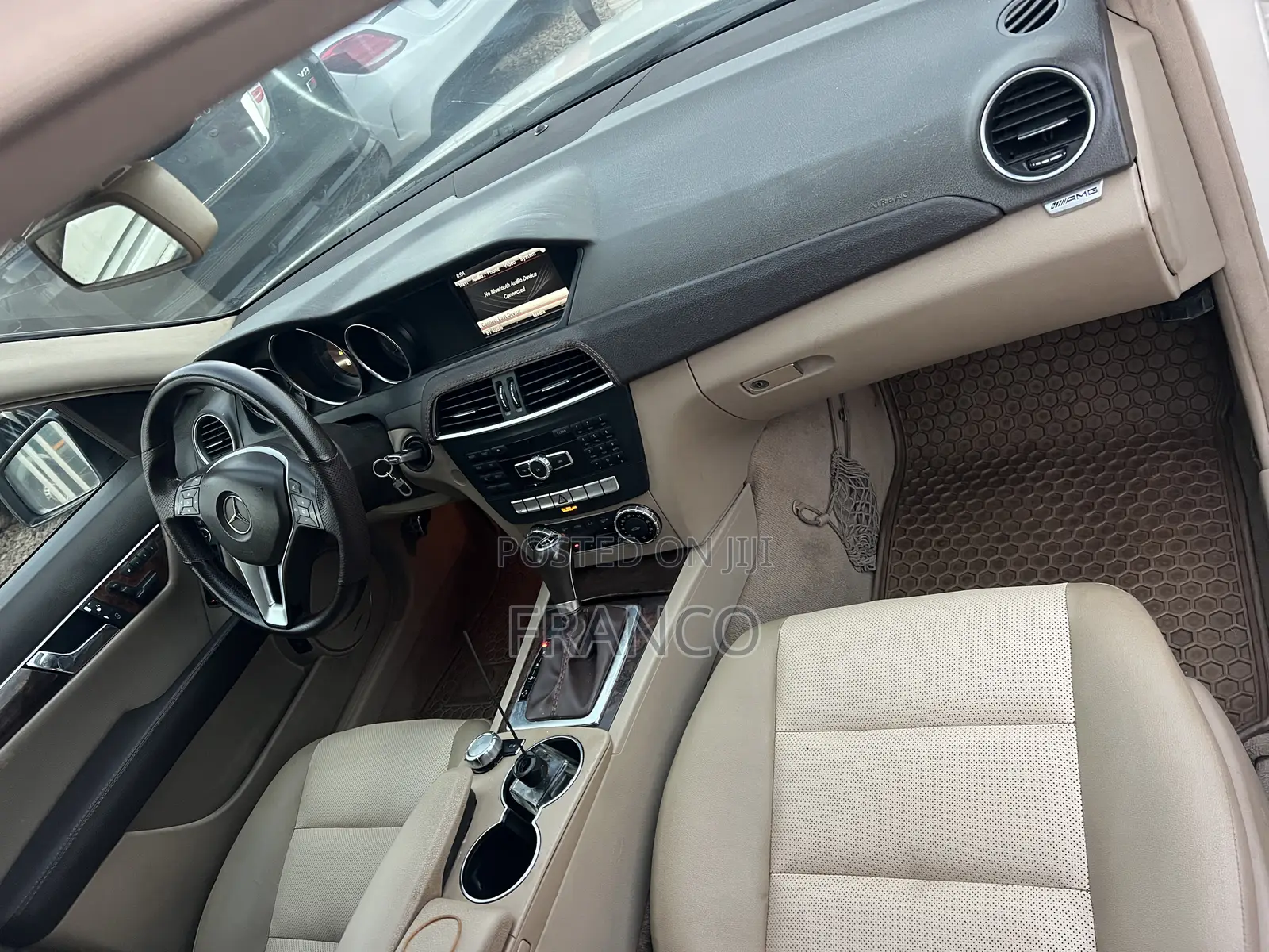 Mercedes-Benz C250 2014 White