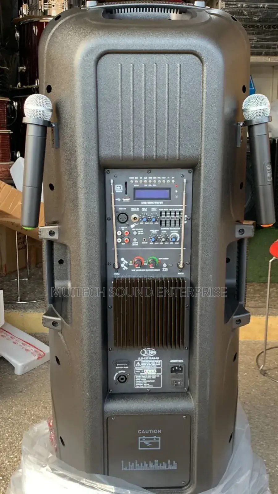 Double Rechargeable Speaker (Jld)