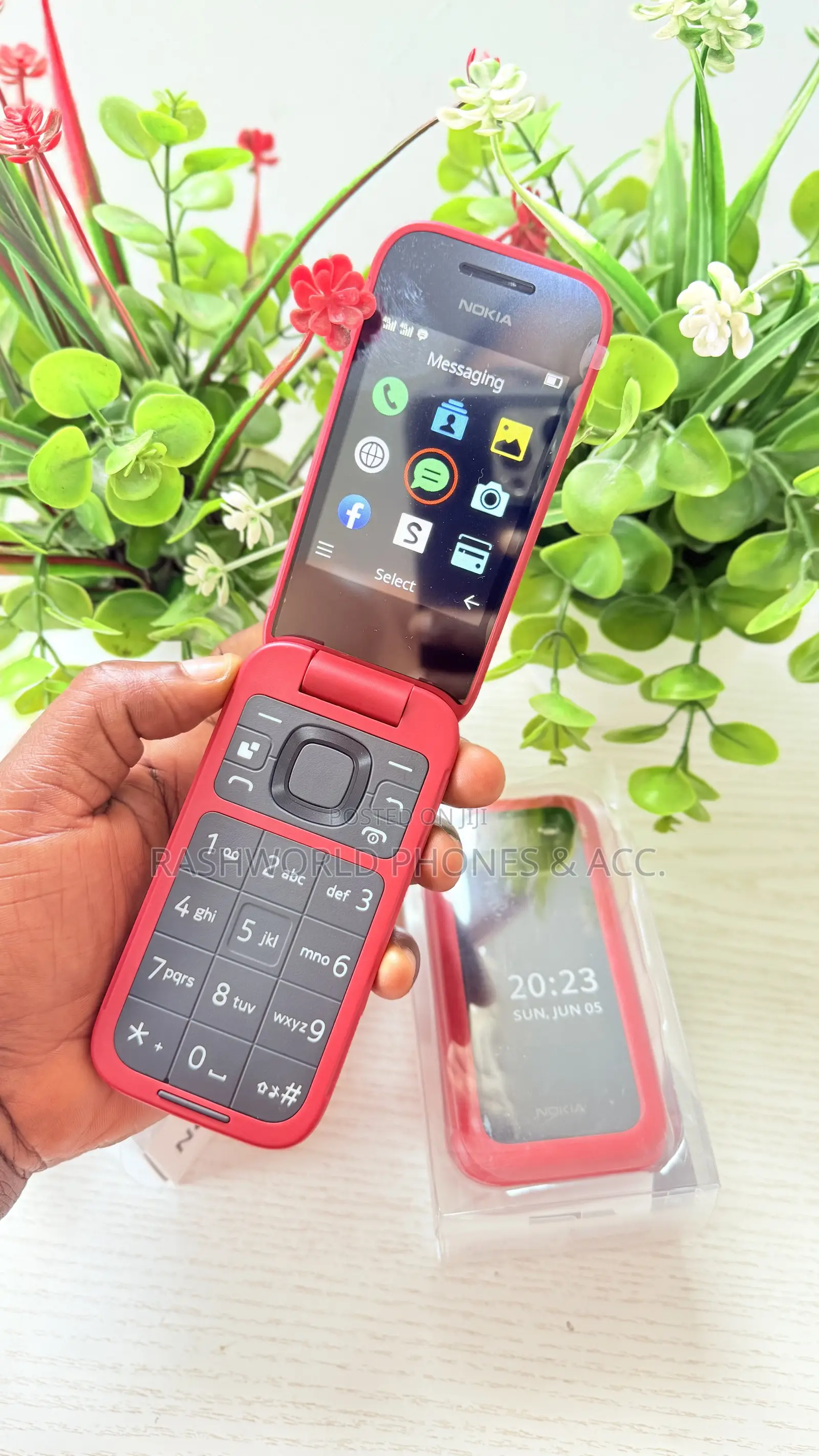 New Nokia 2660 Flip Red