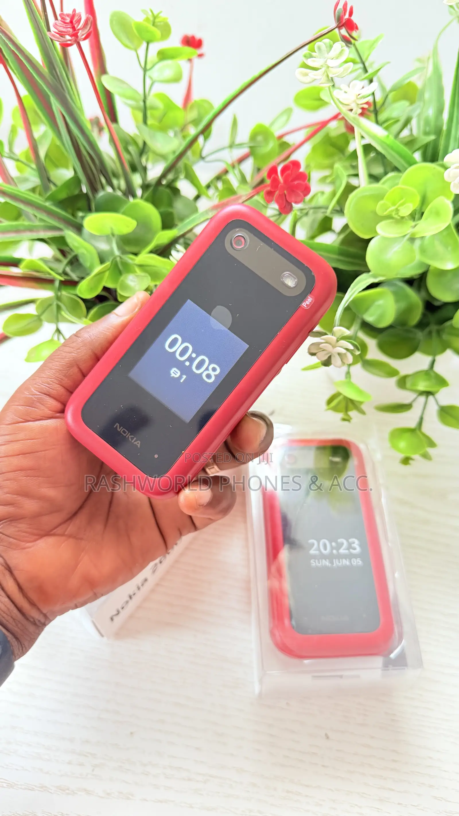 New Nokia 2660 Flip Red