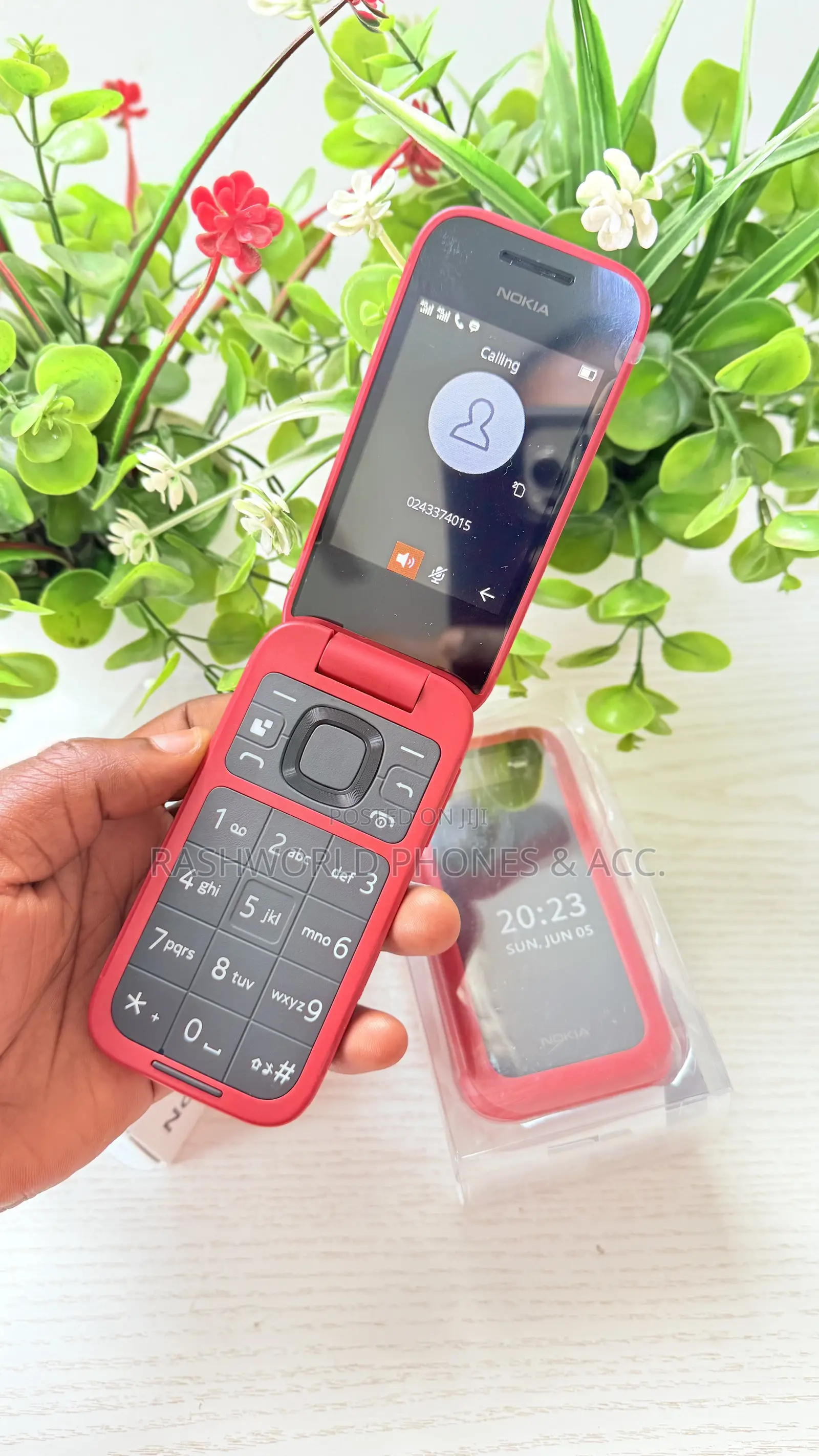 New Nokia 2660 Flip Red