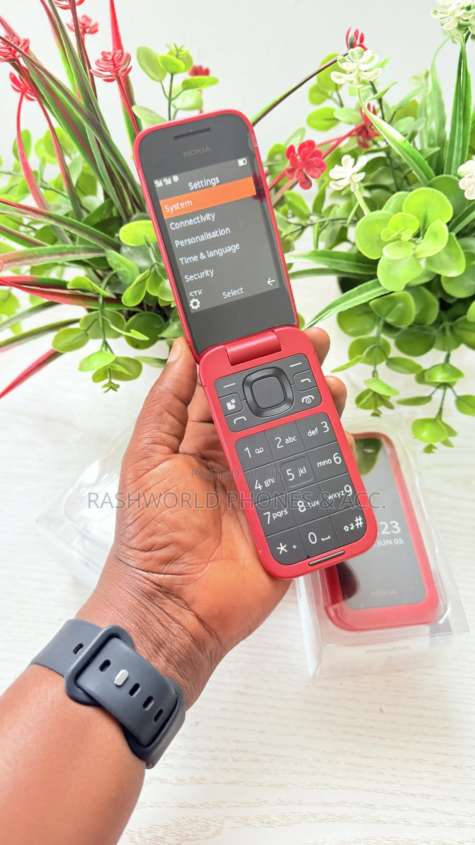 New Nokia 2660 Flip Red