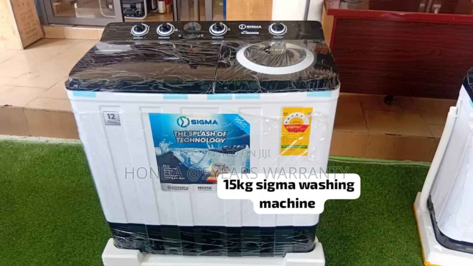 Sigma 15kg Washing Machine Semi Automatic Sigma Washing 15kg