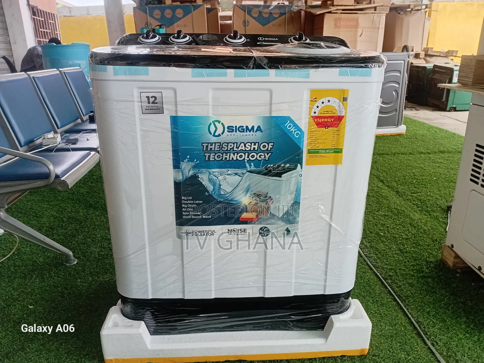 Sigma 7kg Washing Machine – Smart Laundry Solution