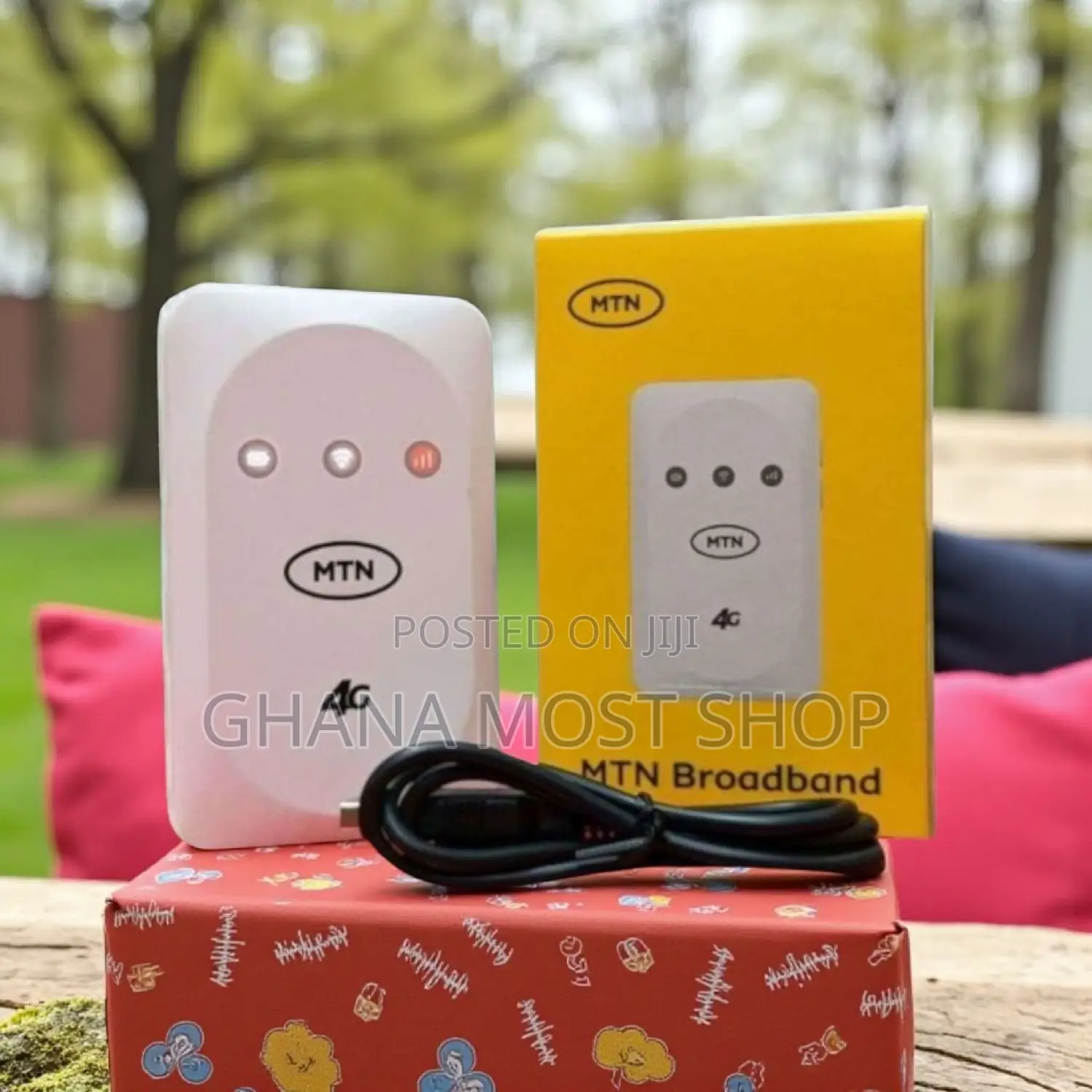 Zte MTN 4g Universal Pocket Mifi-White (27456)