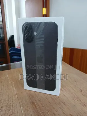 New Apple iPhone 16 Plus 256 GB Black